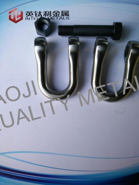 Buy cheap Gr.21 Marine Titanium U Bolt , Cnc Titanium Parts Corrosion Resistance For SeaWater from wholesalers