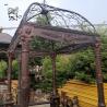 Buy cheap Antique Iron Gazebo Wrought Iron Pavilion Garden Metal Large European Style Outdoor Decorative from wholesalers