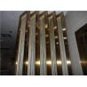 Buy cheap Stainless steel edge profile for doors with rose gold color from wholesalers