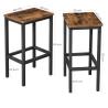Buy cheap Bar Stools Set, Industrial Bar Stool, Set of 2 Bar Stools, Kitchen Bar Chair, Dining Room Furniture, LBC65X from wholesalers