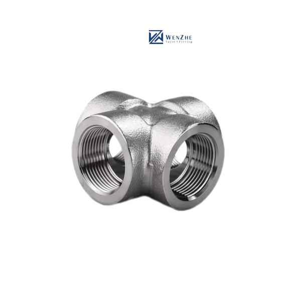 Buy cheap 304 316 316L High Pressure Forged Carbon Steel Threaded/SW Cross 1/4''-4.0'' NPT BSPT from wholesalers