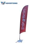 Promotion Custom Flag Banners Extensive Waterproof Washable Glossy Surface