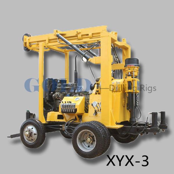 Buy cheap xyx-3 trailer mounted versatile drilling rig , hydraulic drill mast from wholesalers