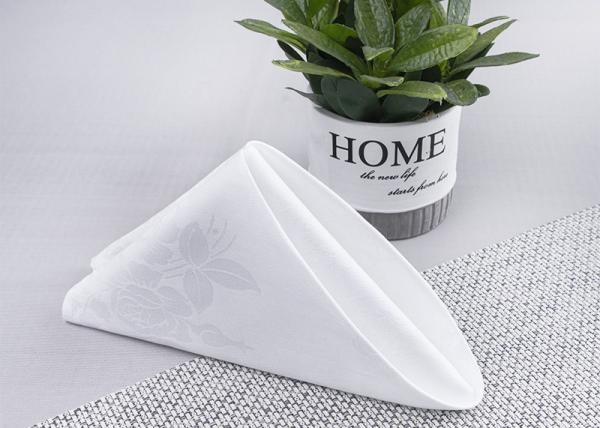 Buy cheap 100% Cotton Hotel Napkin Hand Towel Hemming Edge from wholesalers