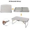 Buy cheap Indoor Outdoor Portable Aluminum MDF Table for Camping Beach Picnic from wholesalers