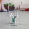 Buy cheap Mexican Confetti Design Elegant Water Goblets Luxury Hand Blown Confetti Cocktails Glass Cup Romantic Short Stem Wine Glasses from wholesalers