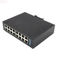 Buy cheap Unmanaged Din Rail Mount Ethernet Switch 10/100M Bit/S 16 Port product