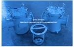 Marine Seawater Filter Coarse Water Filter Model AS125 CB/T497 Body Galvanized,