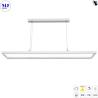 Buy cheap High Class Commercial LED Pendent Panel Light 50W 60W 220V-240V For Hotel Retail Store Shopping Mall from wholesalers