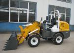 Diesel Small Tractor Front End Loader , Hydraulic CS910 Articulated Wheel Loader