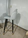 40.5cm Wrought Iron Bar Chair