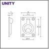 Buy cheap Flush Bolt Door Accessories for Fire Door Easy Installation Different Length Option from wholesalers