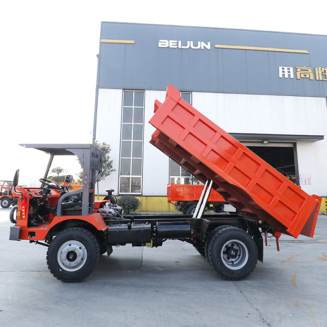 CE Hydraulic Diesel Underground Mining Truck 95HP Ten Ton Articulated Truck