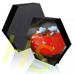 Hexagon Creative Led Signs Screen Customized hex led display Full Color led