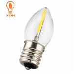 E14 E12 LED Night Light Bulb Edison Chandelier Bulbs C7 220V 2W