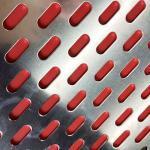 Stainless Steel Slotted Perforated Sheet Metal 201 304 316L Thin Sheet Round