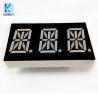 Buy cheap Yellow Green 14 Segment Alphanumeric Display 0.54 Inch 3 Digit Led Display from wholesalers