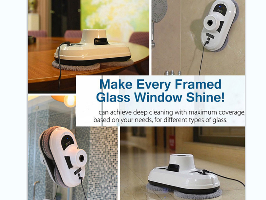 OEM ODM Home Outside Robot Window Cleaner Window Cleaning Auto 280*130*100MM