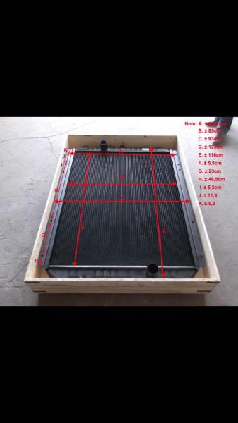Buy cheap PC300-7，PC360-7 Komatsu radiator, water radiator 207-03-71110 from wholesalers