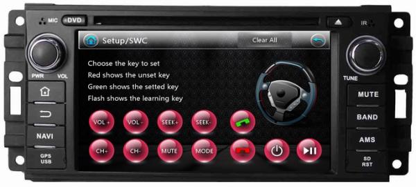 Buy cheap Ouchuangbo DVD Stereo GPS Navi Multimedia Kit for Chrysler 300C /Dodge /Jeep 2005-2007 Radio Player USB iPod OCB-6235A from wholesalers