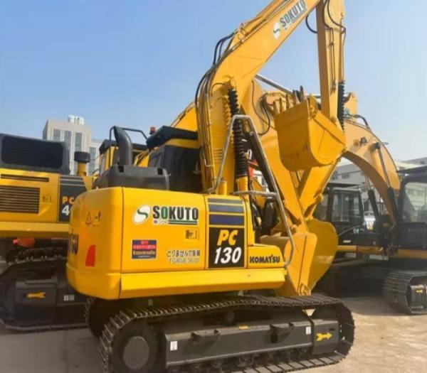 Buy cheap Second-hand 12ton high-efficiency hydraulic excavator Komatsu PC130-7 from wholesalers