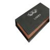 Buy cheap black red magnet eyelash box silk screen spot uv logo eyelash pack box custom false lashes paper box from wholesalers