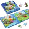 Buy cheap Dinosaur Wooden Magnetic Puzzles For Toddlers 3 5 6 Year Olds 2 - 20 Pieces from wholesalers
