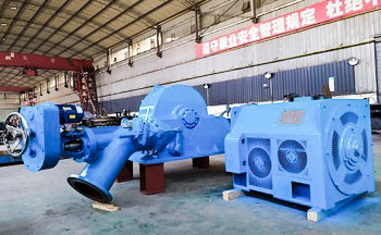 Customized Water Turbine Hydropower Station Compact Structure Turgo Turbine
