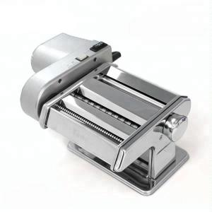 China Household Mini 90W Fresh Pasta Maker Machine Stainless Steel Electric Home on sale