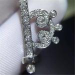 full diamonds key necklace 18kt gold with white gold or yellow gold