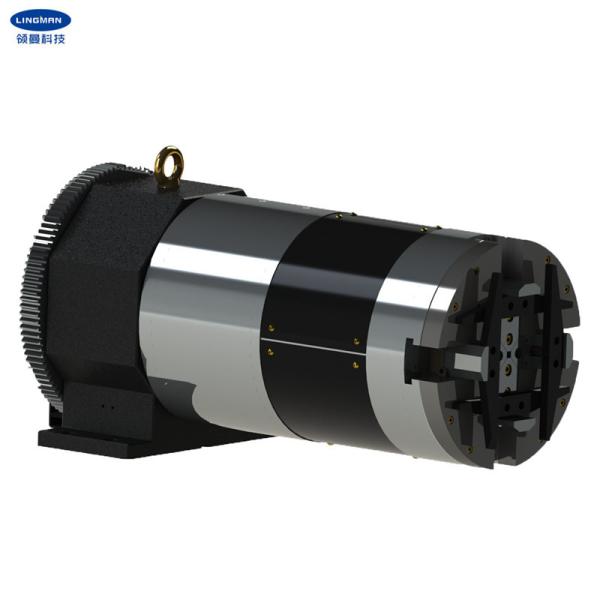 Buy cheap Leveraged Pneumatic Four Jaw Hollow CNC Rotary Chuck from wholesalers