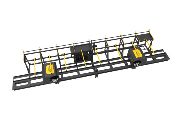 Buy cheap 40mm Rebar Hoop CNC Stirrup Bending Machine Double Head from wholesalers
