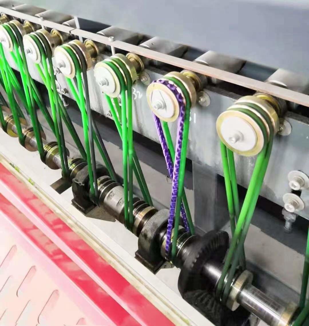 O Shape Round PU Belts Rough surface used on ceramic rollers of glass tempering furnace