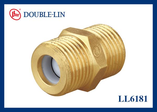 Buy cheap Male x Male Nipple 3/4" Brass Threaded Fittings from wholesalers