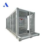 High Capacity 20 Feet Shipping Container Frame Skid for Variable Frequency Drive