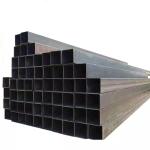 Square Rectangular A369 Black Steel Pipes 6m Hot Rolled For Construction