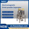 Buy cheap 40-400 Mesh Feldspar Powder Magnetic Separator Machine Water / Oil Double Cooling quartzsand medicine powder chemical from wholesalers