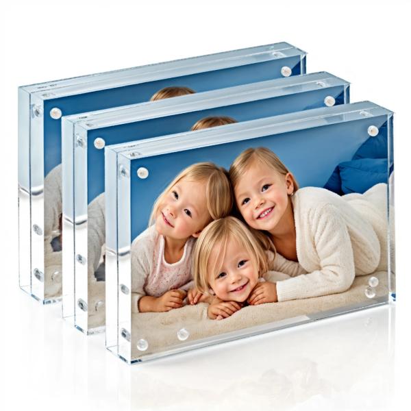 Buy cheap OEM Customised Acrylic Photo Frame , Acrylic Box Picture Frames Scratch Resistant from wholesalers