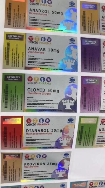 Buy cheap 2.5 Mil 10ml Oil Custom Vial Labels Glass Packaging Rolls UV Protection from wholesalers