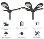 Die Casting Aluminum LED Outdoor Garden Solar Light All In One Street Light 48W