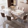Buy cheap Round Square Rectangle Dining Table Set 4 Chairs Luxury Dining Table Set from wholesalers