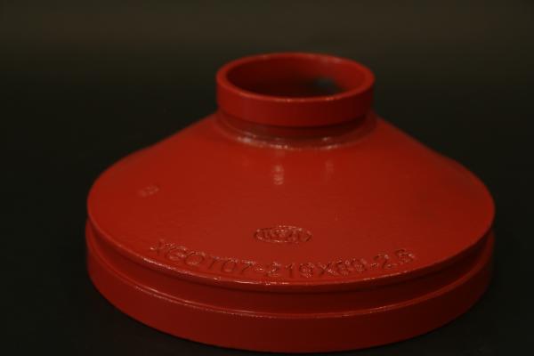 Buy cheap XGQT07-219x89-2.5 Eccentric Duct Reducer Corrosion Resistant from wholesalers