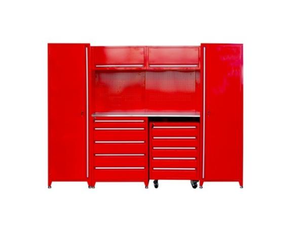 Buy cheap Powder Coat Steel Finish Metal Storage Cabinets for Garage Heavy Duty and Lockable from wholesalers