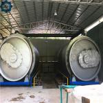 30ton 50ton Fully automatic Continuous Scrap Tyre Recycling To Oil Pyrolysis