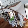 Buy cheap Rotating Staircase Stainless Steel Railing 1000-2000mm Glass Inox 201 304 316 Grade from wholesalers