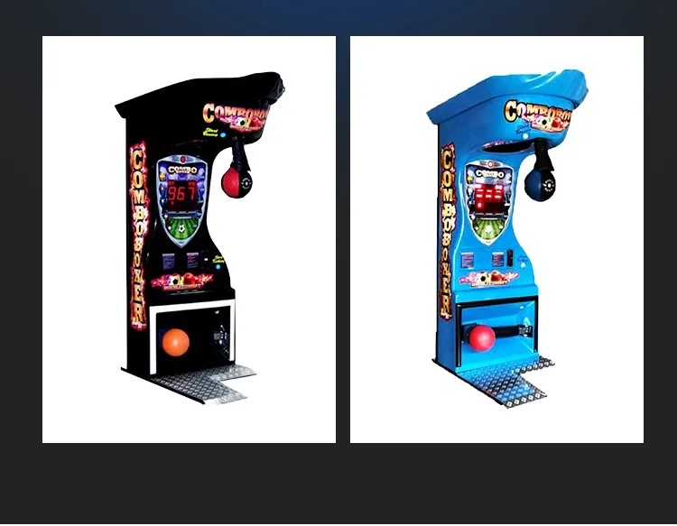Custom Coin Operated Punch Ball Machine Boxing Hit Machine Indoor Adults Sport Games