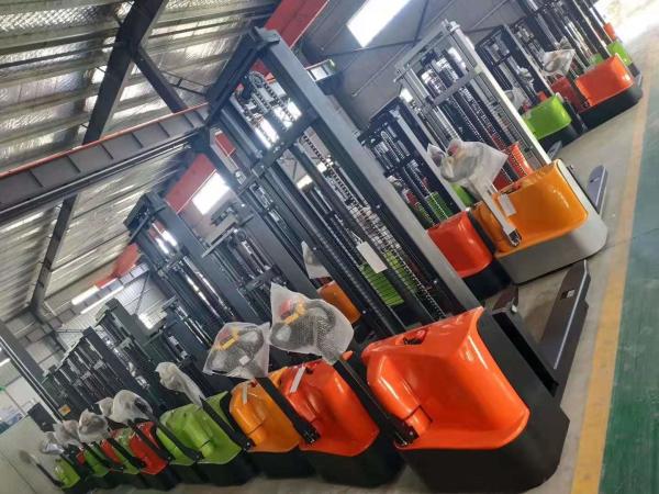 Buy cheap 3 Stage Lifting Height 2500mm Electric Pallet Stacker from wholesalers