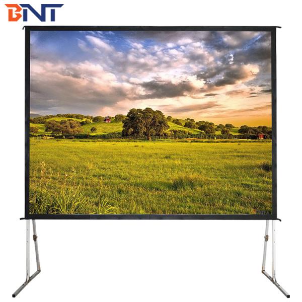 Buy cheap BNT wholesale product 150 inch used for outdoor fast fold projector screen aspect ration 4:3 from wholesalers