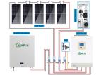30kw Off Grid Hybrid Power System Solar Home Battery Backup Systems UN38.3