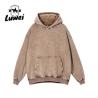 Buy cheap Crop Top Heavyweight Cotton Hoodie Long Sleeve Plain Oversized Sweatshirts from wholesalers